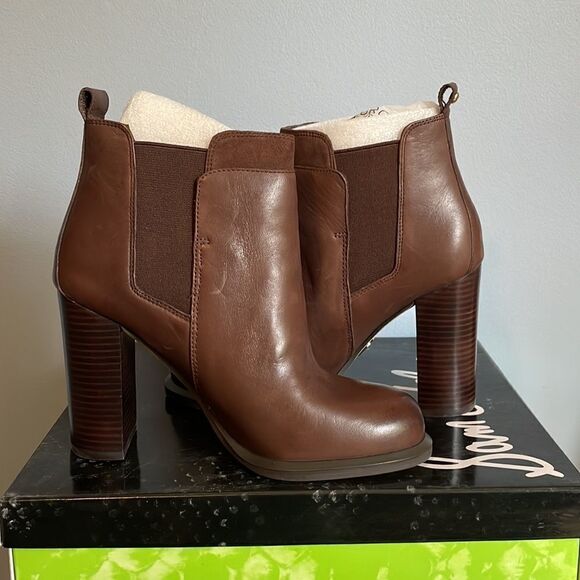Sam Edelman Kenner Brown Boots 8.5 - Picture 5 of 6